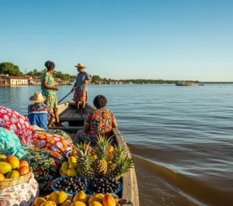 Como funciona a balsa de Belém para Macapá?