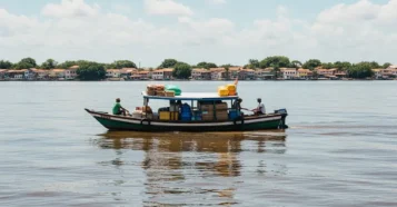 Como funciona a balsa de Manaus para Belém?