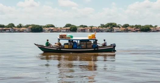 Como funciona a balsa de Manaus para Belém?